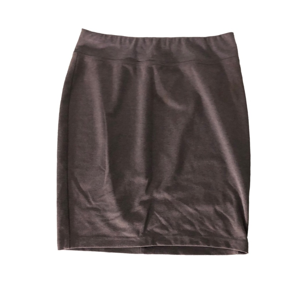 Pencil Skirt size medium m - Style & Co. Elastic Waist Grey skirt